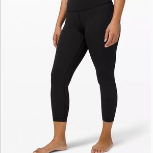 lululemon Wunder Under High Rise Tights 25” Luxtreme - Black